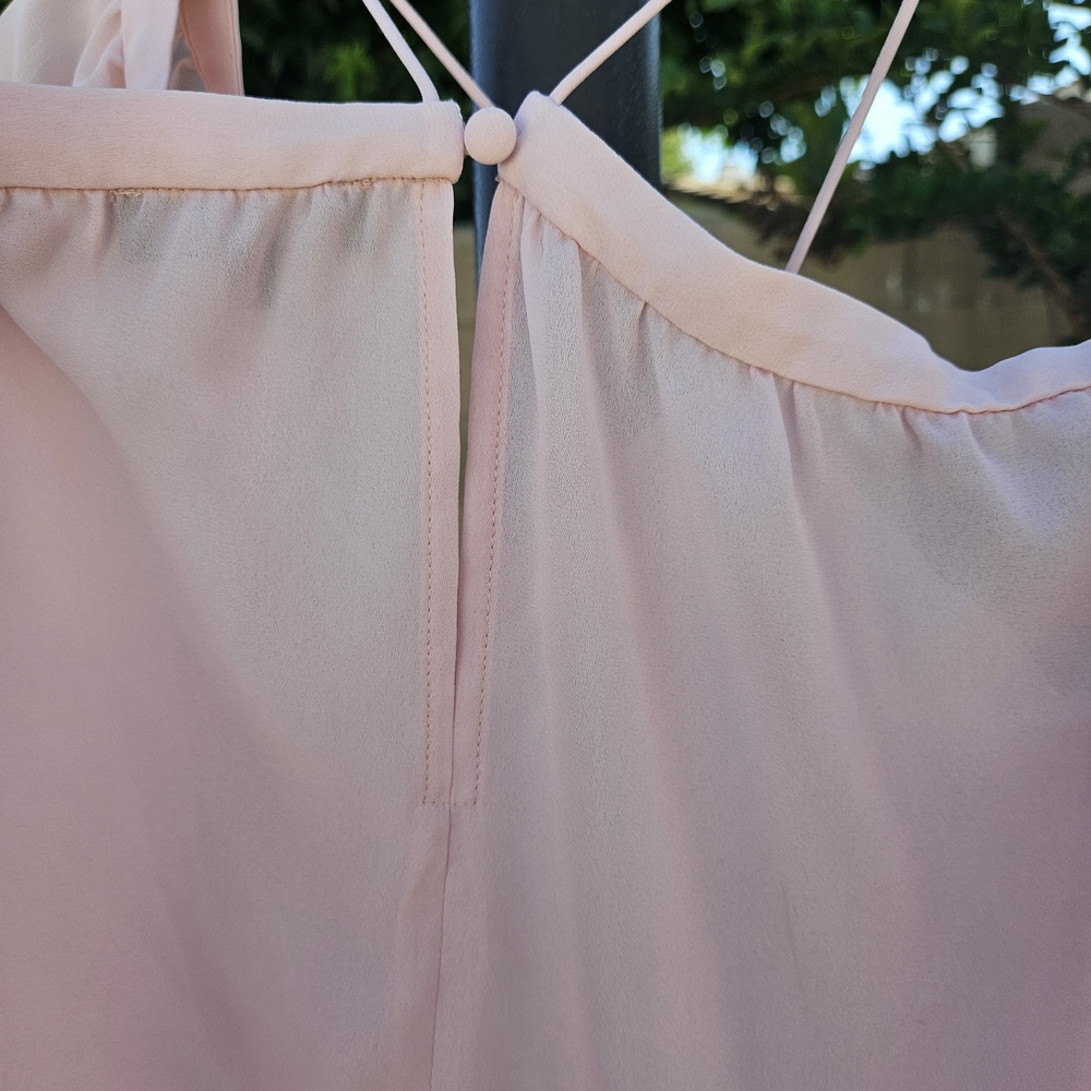 1. State Blush Pink Spaghetti Strap Dress